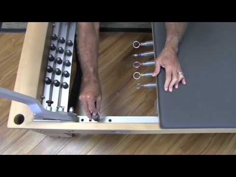 BASI Systems Wood Pilates Reformer with Tower - Pilates Reformers Plus