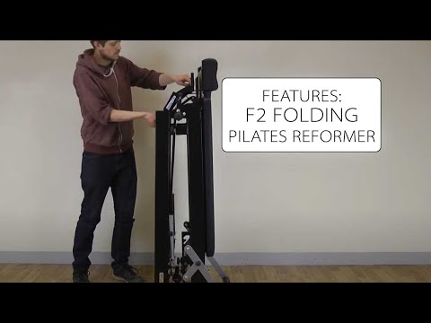Align Pilates F2 Folding Reformer Machine - Pilates Reformers Plus