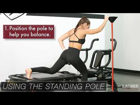 Lagree Fitness Self-Standing Weighted Pole - Pilates Reformers Plus