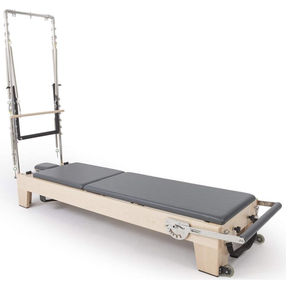 Elina Pilates Elite Wood Reformer with Tower - Pilates Reformers Plus