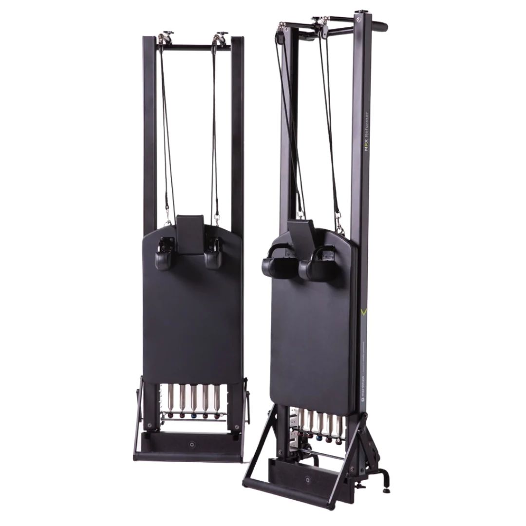 Merrithew MPX Reformer Package with Vertical Stand - Pilates Reformers Plus