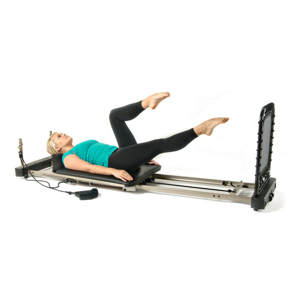 AeroPilates Premier Reformer - Pilates Reformer Workout Machine for Home  Gym - Cardio Fitness Rebounder - Up to 300 lbs Weight Capacity