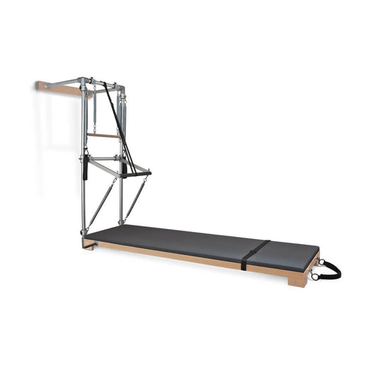Pilates Wall Unit with Thick Mat Bundle - Wooden Pilates Equipment -  Springboard and Push-Through Bar with Mat by PersonalHour